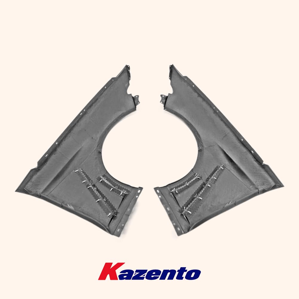 Kazento For Hyundai Genesis G70 Facelift Sedan EPA Style Carbon Front Fender Pair - Kazento Carbon Parts