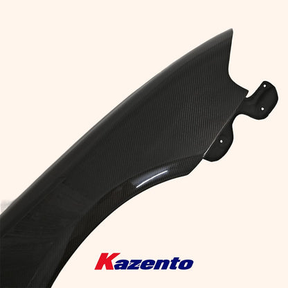 Kazento Front Fender Vented BN Style For Nissan Skyline R33 GTR Only Carbon Fiber Shipping from the USA - Kazento Carbon Parts
