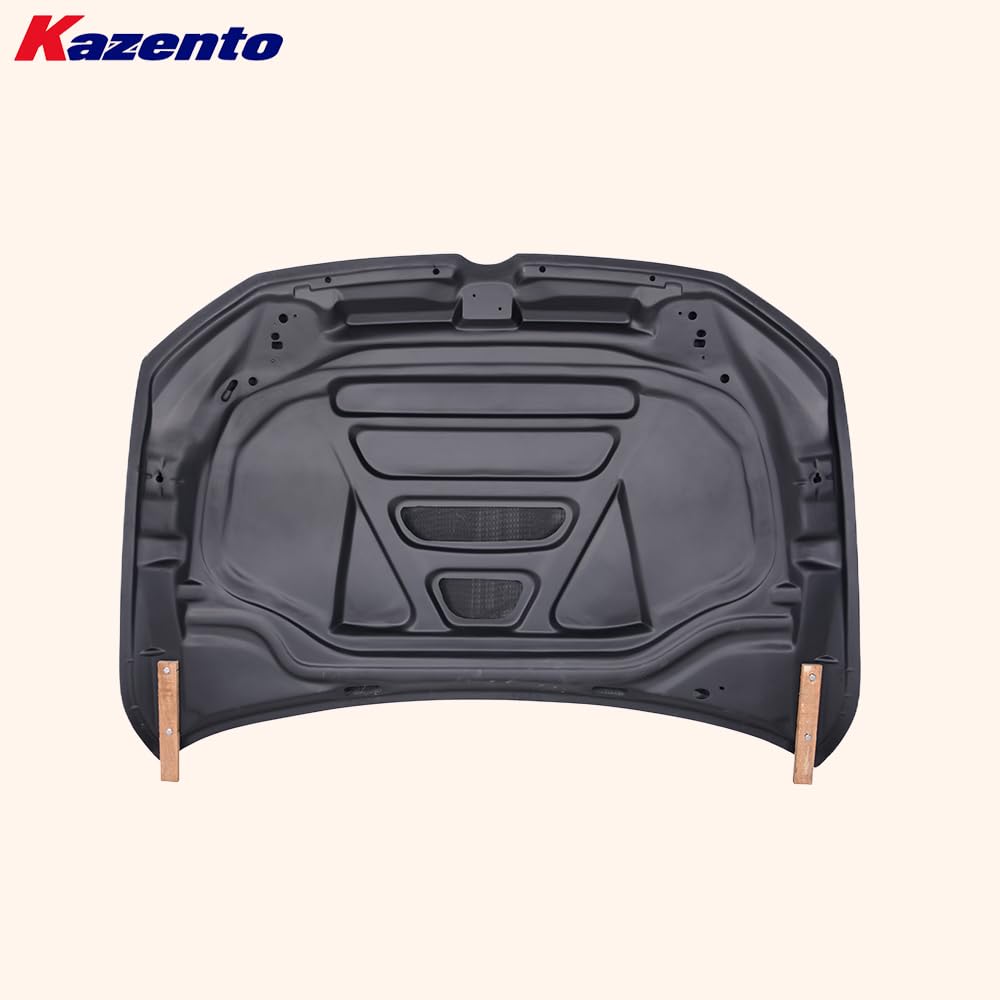 Kazento For VW Golf 8 R GTI Hatchback 2019-24 Carbon KZ Style Front Vented Cooling Hood - Kazento Carbon Parts