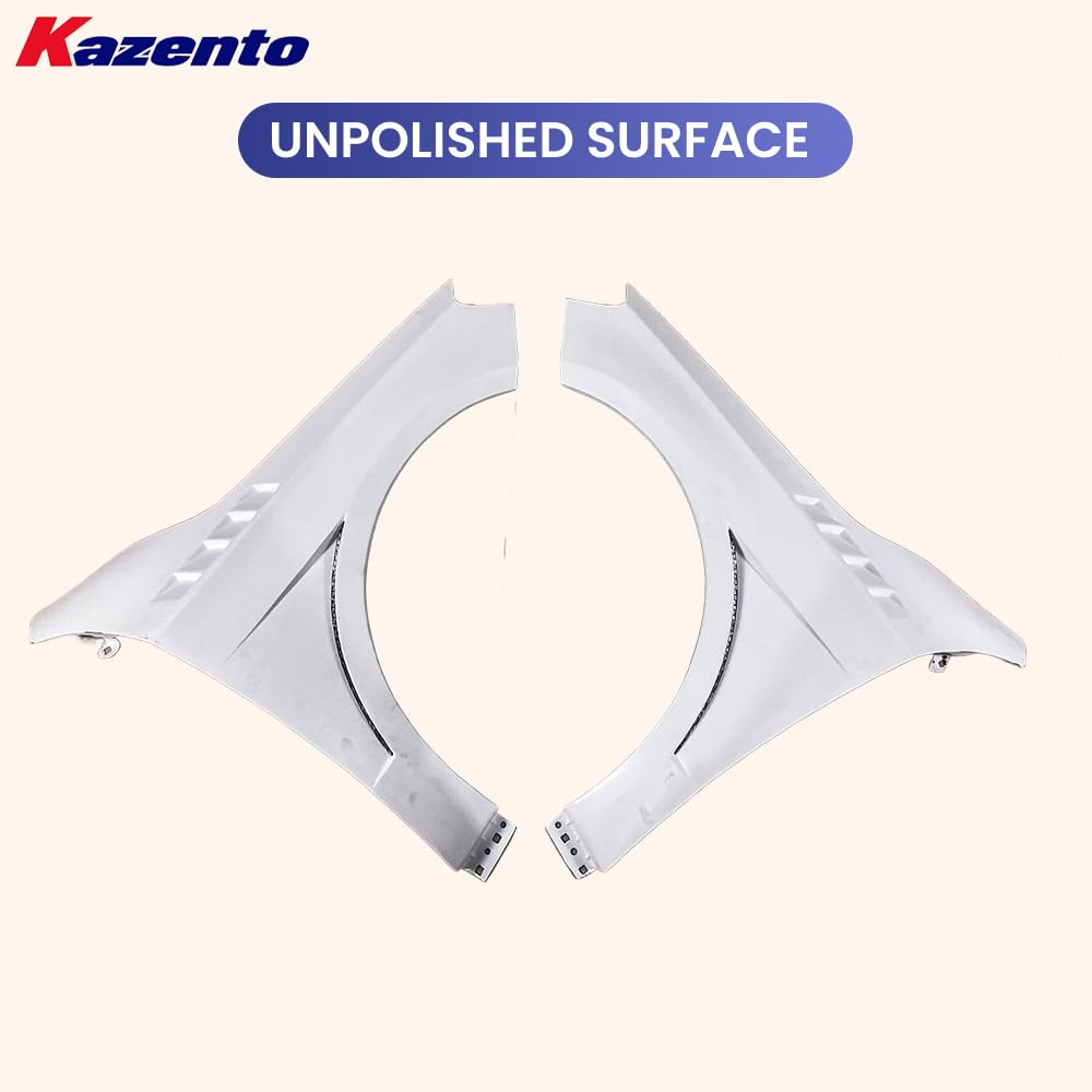 Kazento For Mercedes Benz W176 5 Door 13-18 A180 A200 A250 A45 Fiberglass Front Fender - Kazento Carbon Parts