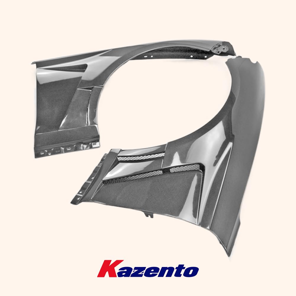 Kazento For Hyundai Genesis G70 Facelift Sedan EPA Style Carbon Front Fender Pair - Kazento Carbon Parts