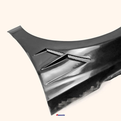 Kazento For Hyundai I30N Pd 18-21 Pre-Facelift Epa D Type Front Fender (Will Also Fit Elantra Gt Hatch Us Model) Fiber Glass - Kazento Carbon Parts