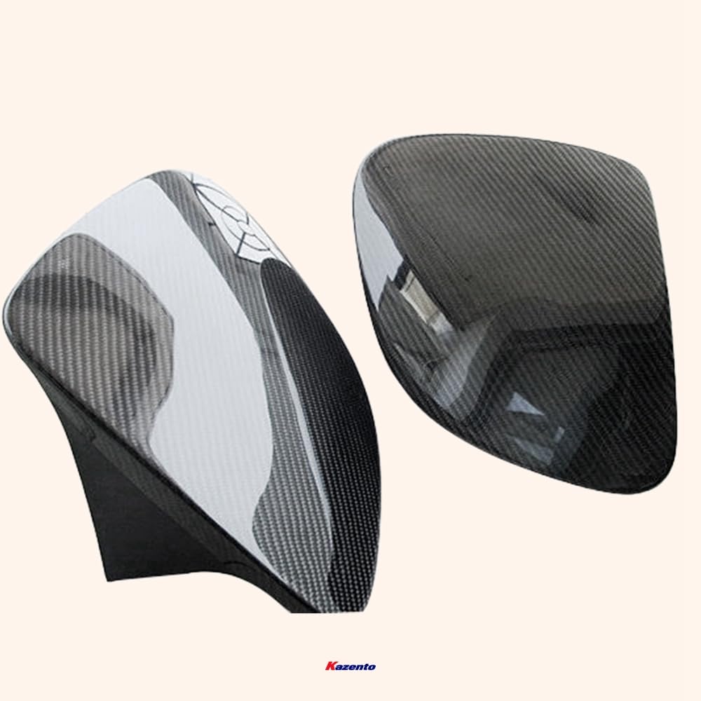 Kazento For Mazda Rx7 Fd3S Oem Headlight Covers (2Pcs) Carbon Fiber Front Head Light Lamp Covers - Kazento Carbon Parts