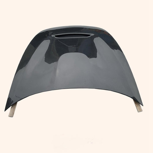Kazento For Kia Stinger 2017-2020 GTS Style Carbon Front Bumper Vented Hood Bonnet - Kazento Carbon Parts