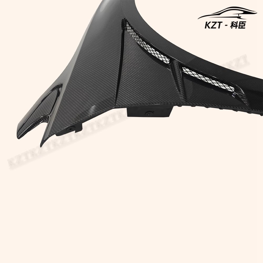 For VW Golf MK7 GTI TSI R Carbon Fiber Vented Fender Replacement - Kazento Carbon Parts