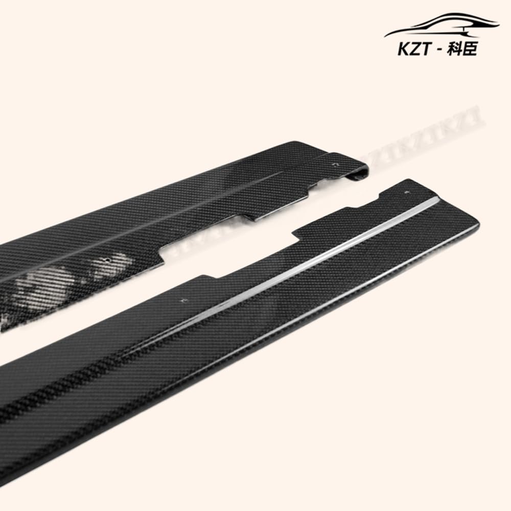 For F56 Mini Cooper S Dag Style Ver 2.1 Side Skirt Under Board Rocker Panels Side Part Carbon Fiber Body Kit Replacement - Kazento Carbon Parts