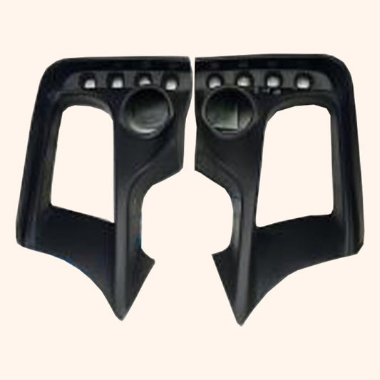 Kazento For Mini F56 F55 F57 DU Style FRP Front Bumper Fog Light Duct Vent Cover Pair - Kazento Carbon Parts