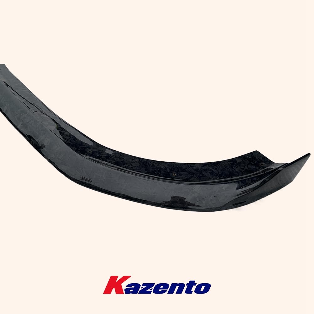 Kazento For Mercedes Benz S Class W222 13-16 KZ Style Forged Carbon Front Bumper Lip - Kazento Carbon Parts