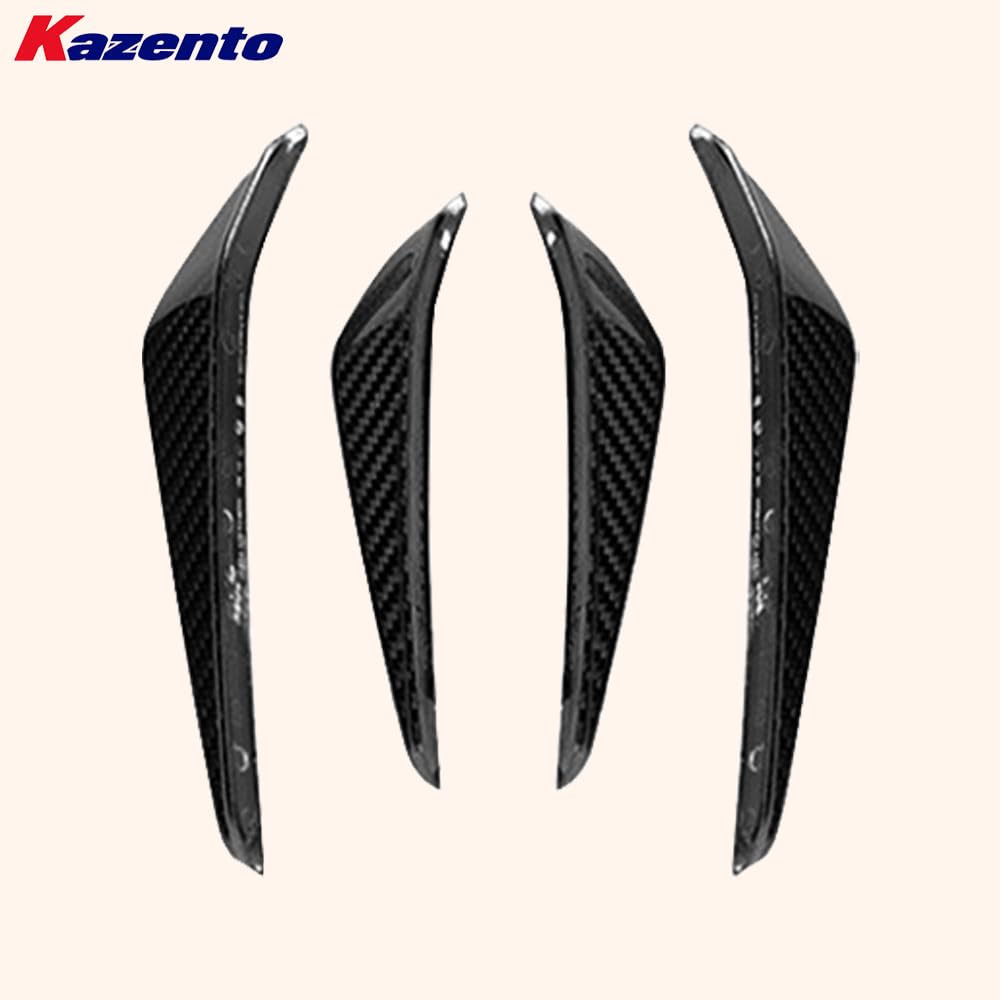 Kazento For BMW M3 G80 G81 M4 G82 G83 20-24 Front Bumper Side Canards - Kazento Carbon Parts