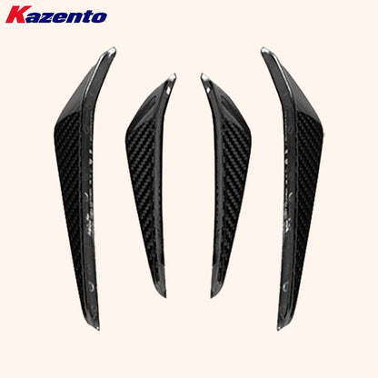 Kazento For BMW M3 G80 G81 M4 G82 G83 20-24 Front Bumper Side Canards - Kazento Carbon Parts
