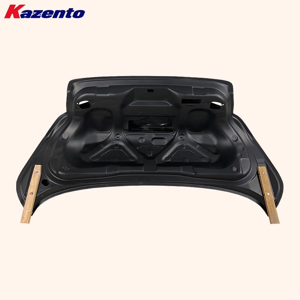 Kazento For Infiniti G37 4 Door Sedan 08-13 Carbon HT Style Rear Trunk With Camera Hole - Kazento Carbon Parts