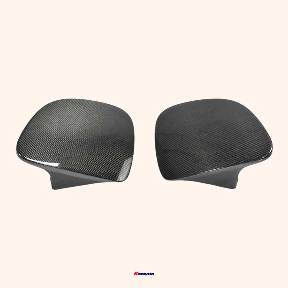 Kazento For Mazda Rx7 Fd3S Oem Headlight Covers (2Pcs) Carbon Fiber Front Head Light Lamp Covers - Kazento Carbon Parts