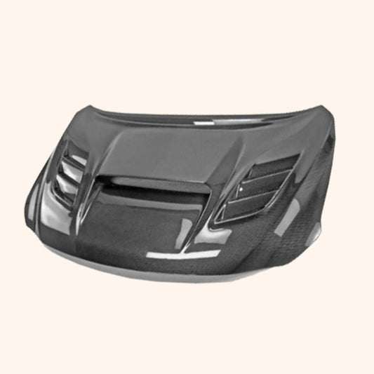 Kazento For Subaru WRX STI S4 VB 2021-24 Carbon Fiber Vented Cooling Front Hood Bonnet - Kazento Carbon Parts