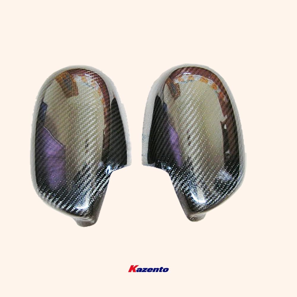 Kazento For S15 Silvia For Nissan Mirror Cover Rearview Mirror Guard Covers Carbon Fiber - Kazento Carbon Parts