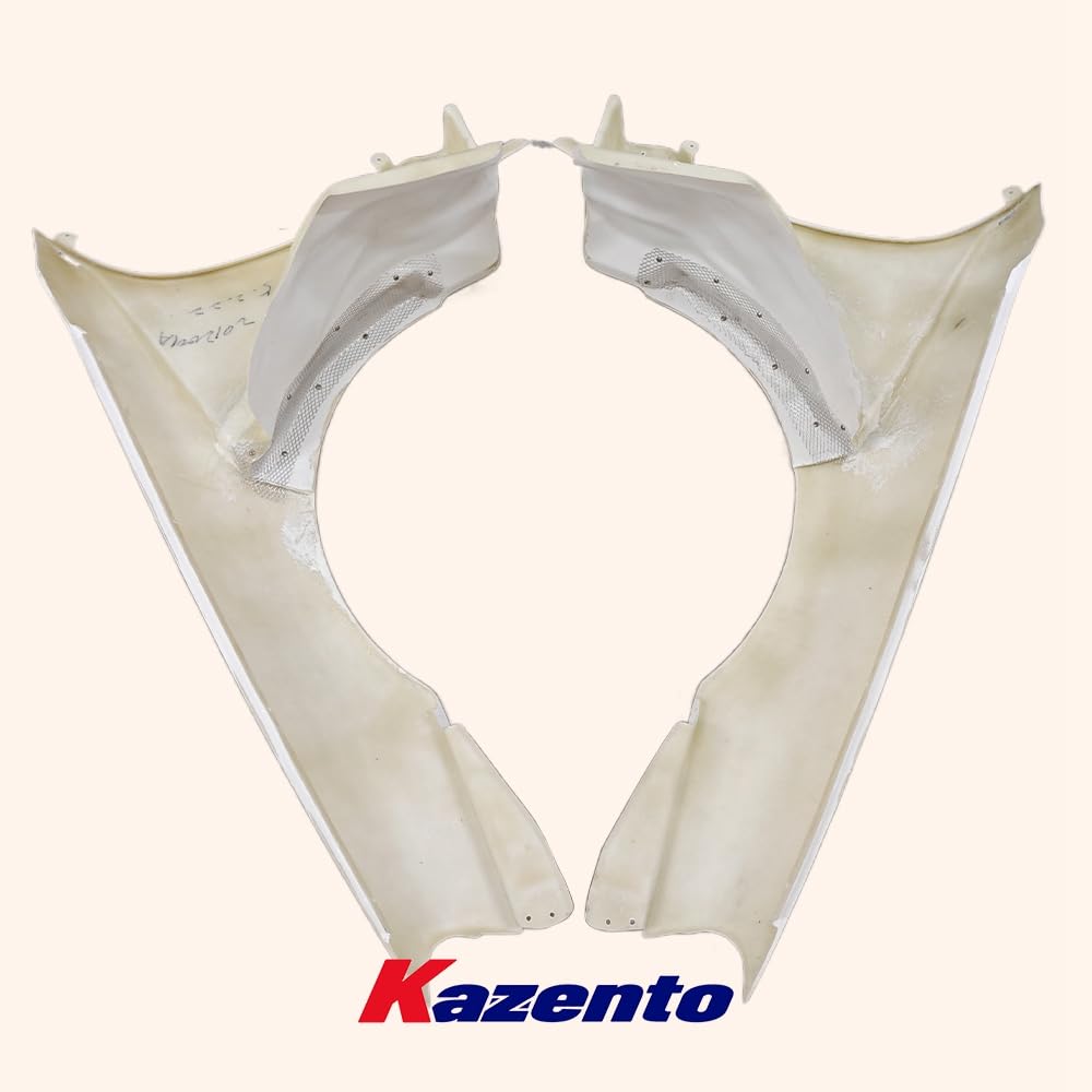 Kazento For Front Bumper Fender Pair Nissan Skyline R34 GTR Only Do Style FRP Unpaint Shipping from the USA - Kazento Carbon Parts