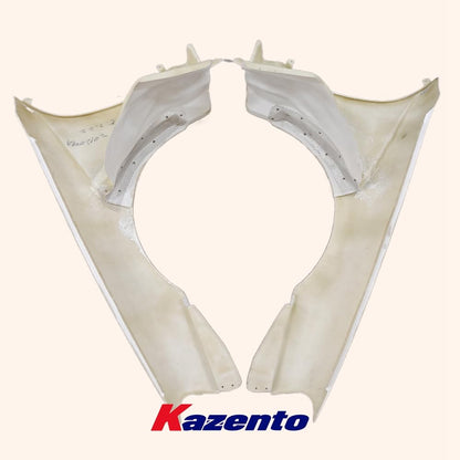 Kazento For Front Bumper Fender Pair Nissan Skyline R34 GTR Only Do Style FRP Unpaint Shipping from the USA - Kazento Carbon Parts