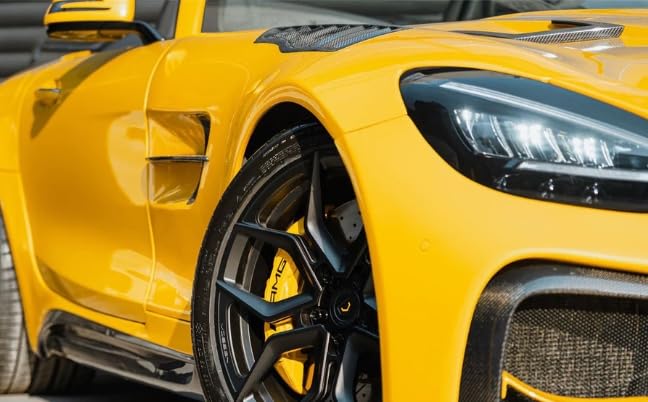 Kazento For Mercedes Benz AMG 2015-2021 GT GTS GTR Partial Carbon (Vents) Front Fender - Kazento Carbon Parts