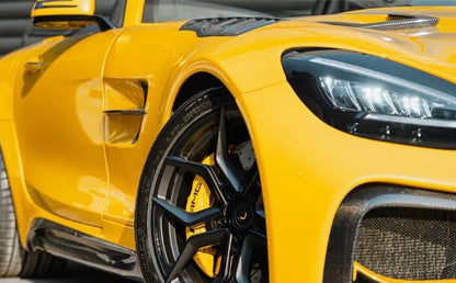 Kazento For Mercedes Benz AMG 2015-2021 GT GTS GTR Partial Carbon (Vents) Front Fender - Kazento Carbon Parts