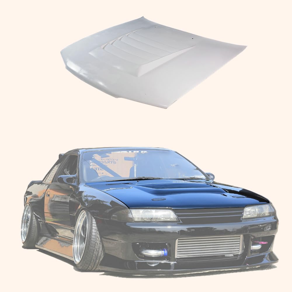 Kazento For Nissan Skyline R32 GTR 89-93 2D NIS Style Front Vented Bonnet Hood Body Kits - Kazento Carbon Parts