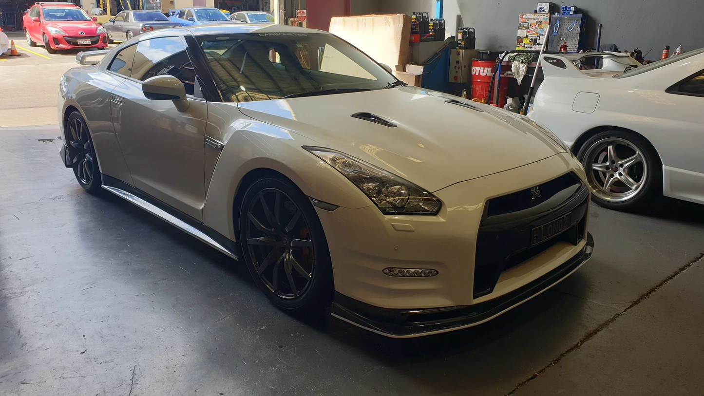 Nissan R35 GTR DBA TS Style Front Lip Undertray 2012-2016
