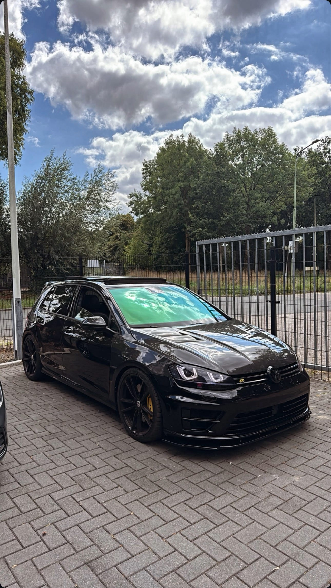 VW MK7 GOLF 7 7.5 R GTI ASPEC Style Cooling Vented Hood Bonnet 2012–2020