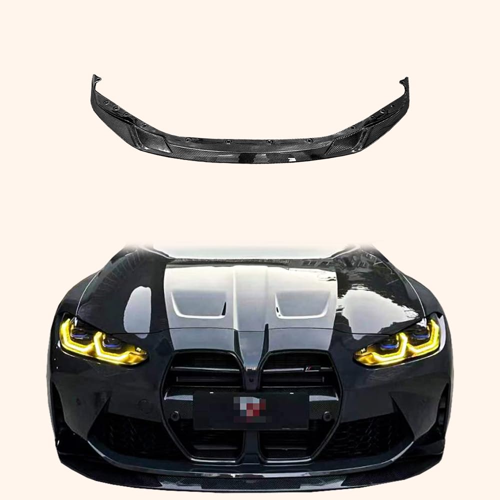 Kazento For BMW M3 G80 G81 M4 G82 G83 2020+24 Front Bumper Lip - Kazento Carbon Parts