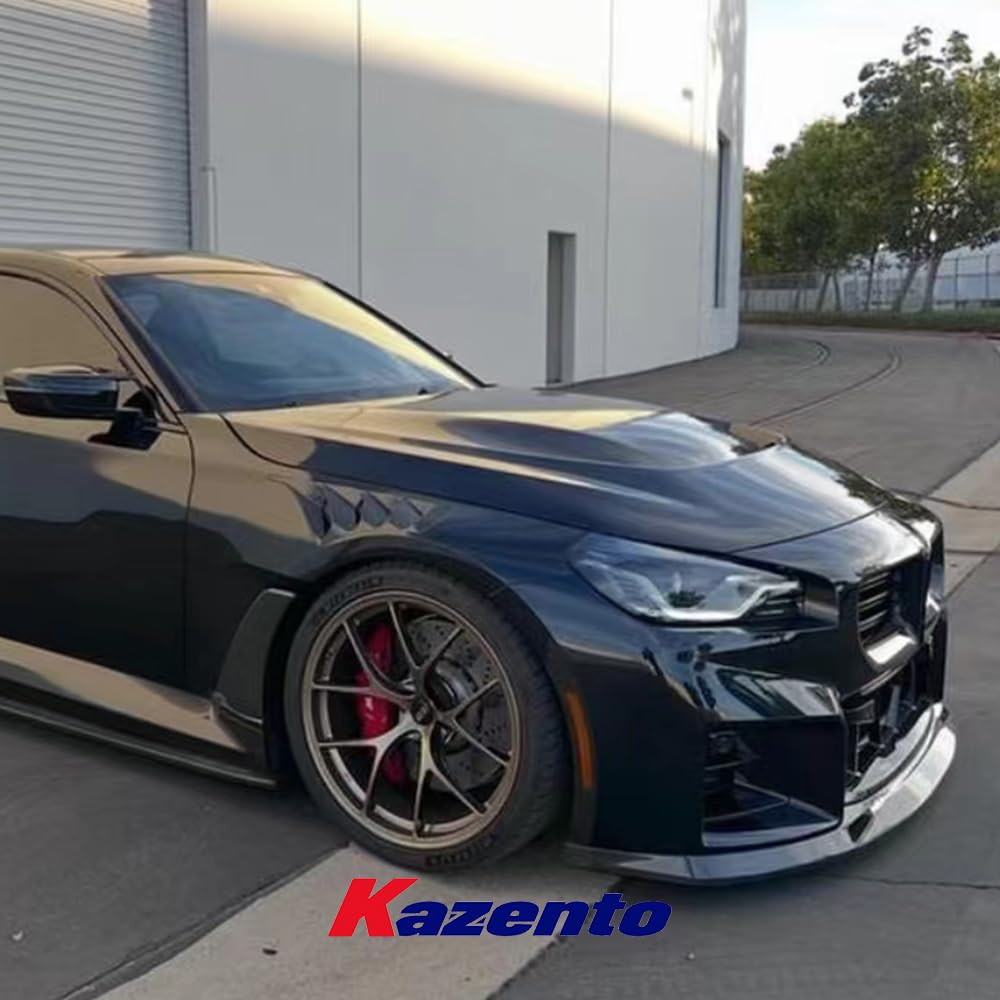 Kazento For BMW M2 G87 2023+ AP Style Vented Front Fender Partial Carbon Fiber Shipping from the USA - Kazento Carbon Parts