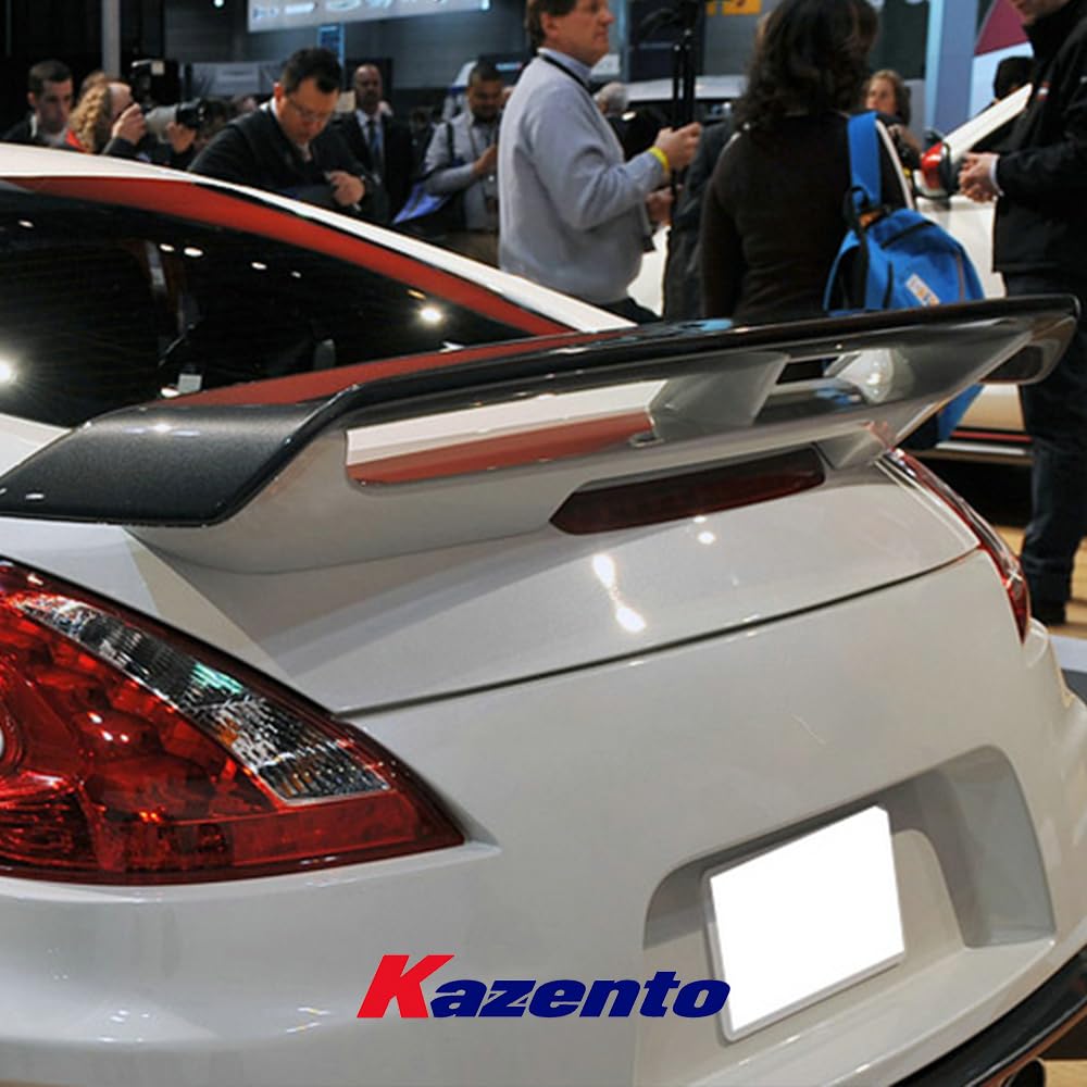 Kazento Rear Spoiler Wing For Nissan 09-18 370Z Z34 NIS2 Style Carbon Fiber Shipping from the USA - Kazento Carbon Parts