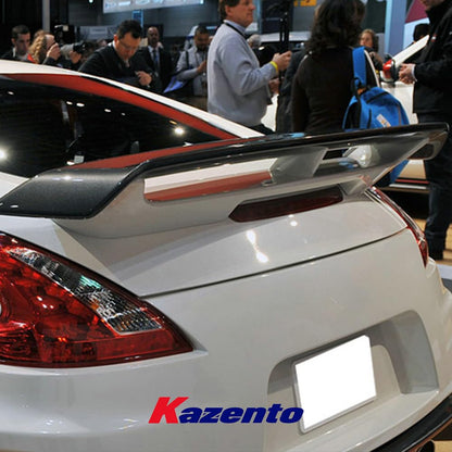 Kazento Rear Spoiler Wing For Nissan 09-18 370Z Z34 NIS2 Style Carbon Fiber Shipping from the USA - Kazento Carbon Parts