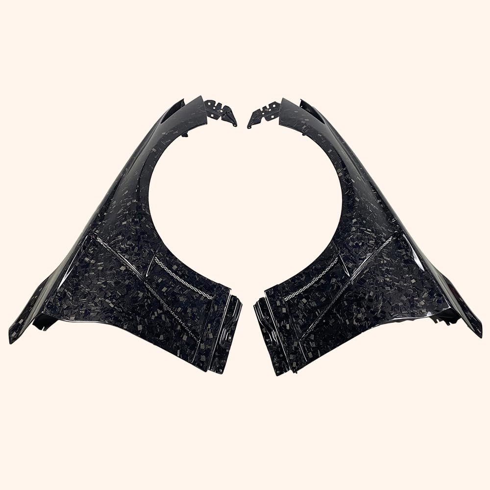 Kazento For Infiniti Q60 KZ Style Carbon Fiber Front Hood Fender Pair - Kazento Carbon Parts