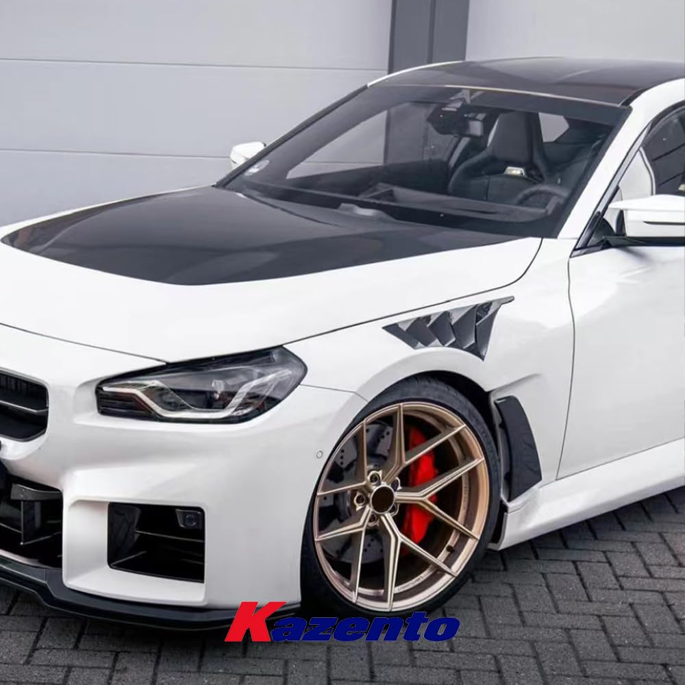 Kazento USA Shipping For BMW M2 G87 2023+ AP Style Vented Front Bumper Fender Dry Carbon Fiber - Kazento Carbon Parts