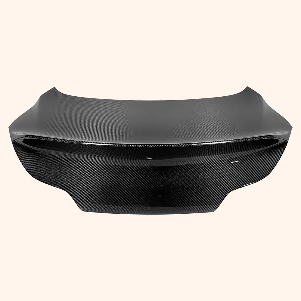 Kazento For Infiniti G37 2 Door Coupe 08-13 HT Carbon Rear Trunk (With Camera Hole) - Kazento Carbon Parts