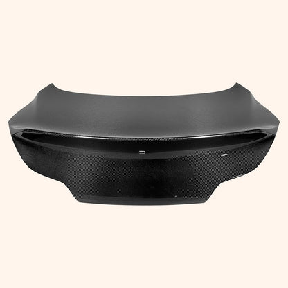Kazento For Infiniti G37 2 Door Coupe 08-13 HT Carbon Rear Trunk (With Camera Hole) - Kazento Carbon Parts