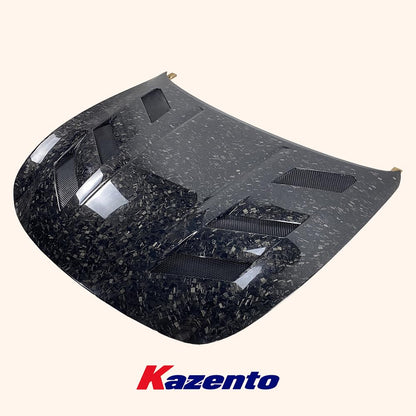 Kazento For Infiniti G37 (2 Door Only) Coupe Only KZ Style Front Hood Bonnet - Kazento Carbon Parts