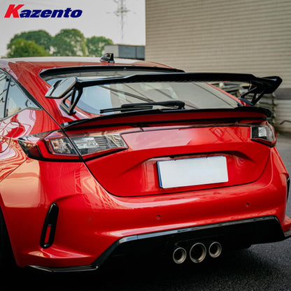 Kazento For Honda Civic Type R FL5 2023-24 ABS MOD Style Rear Wing Spoiler Blade - Kazento Carbon Parts