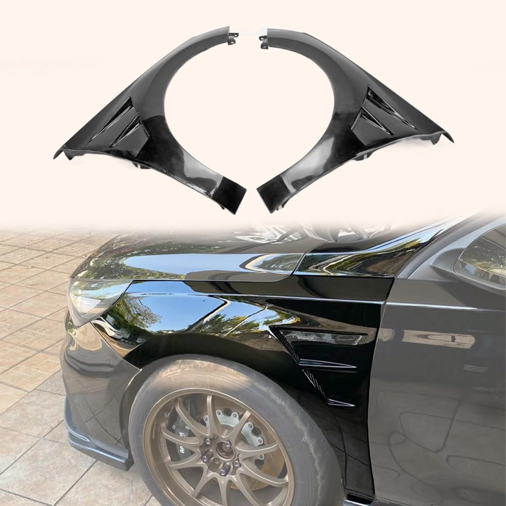 Kazento For Hyundai I30N Pd 18-21 Pre-Facelift Epa D Type Front Fender (Will Also Fit Elantra Gt Hatch Us Model) Fiber Glass - Kazento Carbon Parts