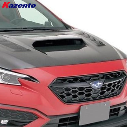 Kazento For Subaru WRX STI S4 VB 21-24 Carbon VRS Vented Cooling Front Hood Bonnet - Kazento Carbon Parts