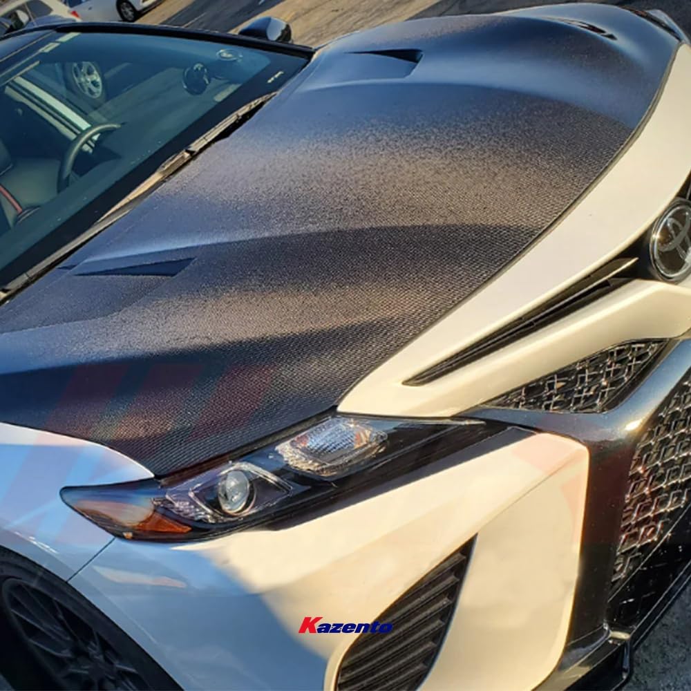 Kazento For Toyota Camry 2018-2023 Carbon Fiber Front Bumper Vented Cooling Hood Bonnet - Kazento Carbon Parts