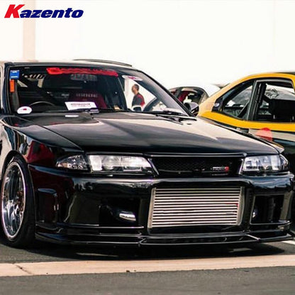 Kazento For Nissan Skyline R32 GTR 89-93 OE Style Front Bumper Bonnet Hood Carbon - Kazento Carbon Parts