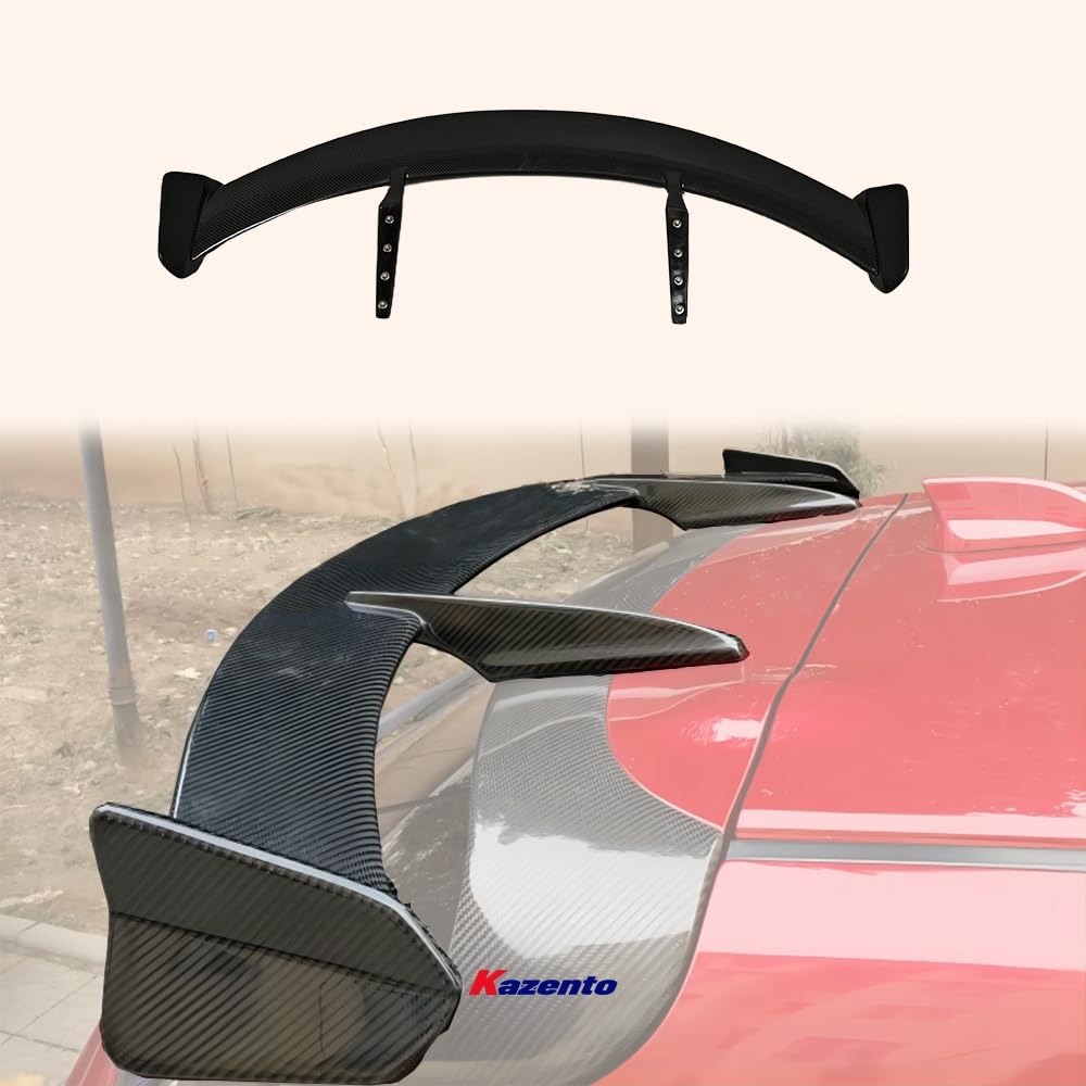 Kazento For GOLF 7 7.5 8 Mazda 3 Axela GRB Corolla Yaris (Hatchback) Carbon Roof Spoiler - Kazento Carbon Parts
