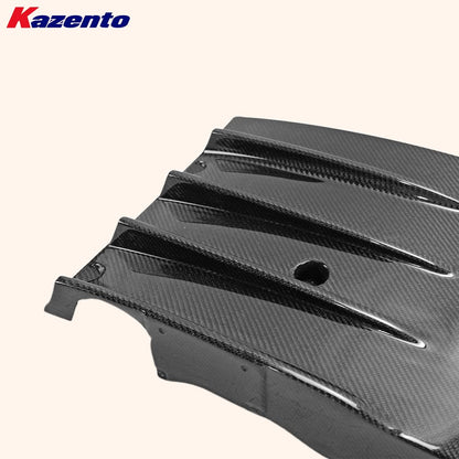 Kazento For Subaru 2004-07 Impreza GDB GDC WRX KZ Style Carbon Fiber Rear Under Diffuser - Kazento Carbon Parts