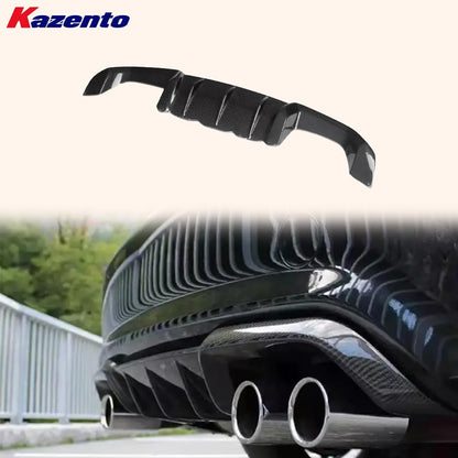 Kazento For BMW M2 F87 Coupe 2016-21 Carbon MP Style Rear Bumper Bottom Diffuser Lip - Kazento Carbon Parts