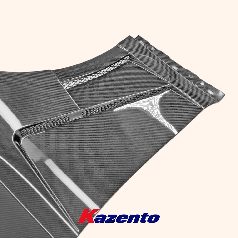 Kazento For Hyundai Genesis G70 Facelift Sedan EPA Style Carbon Front Fender Pair - Kazento Carbon Parts