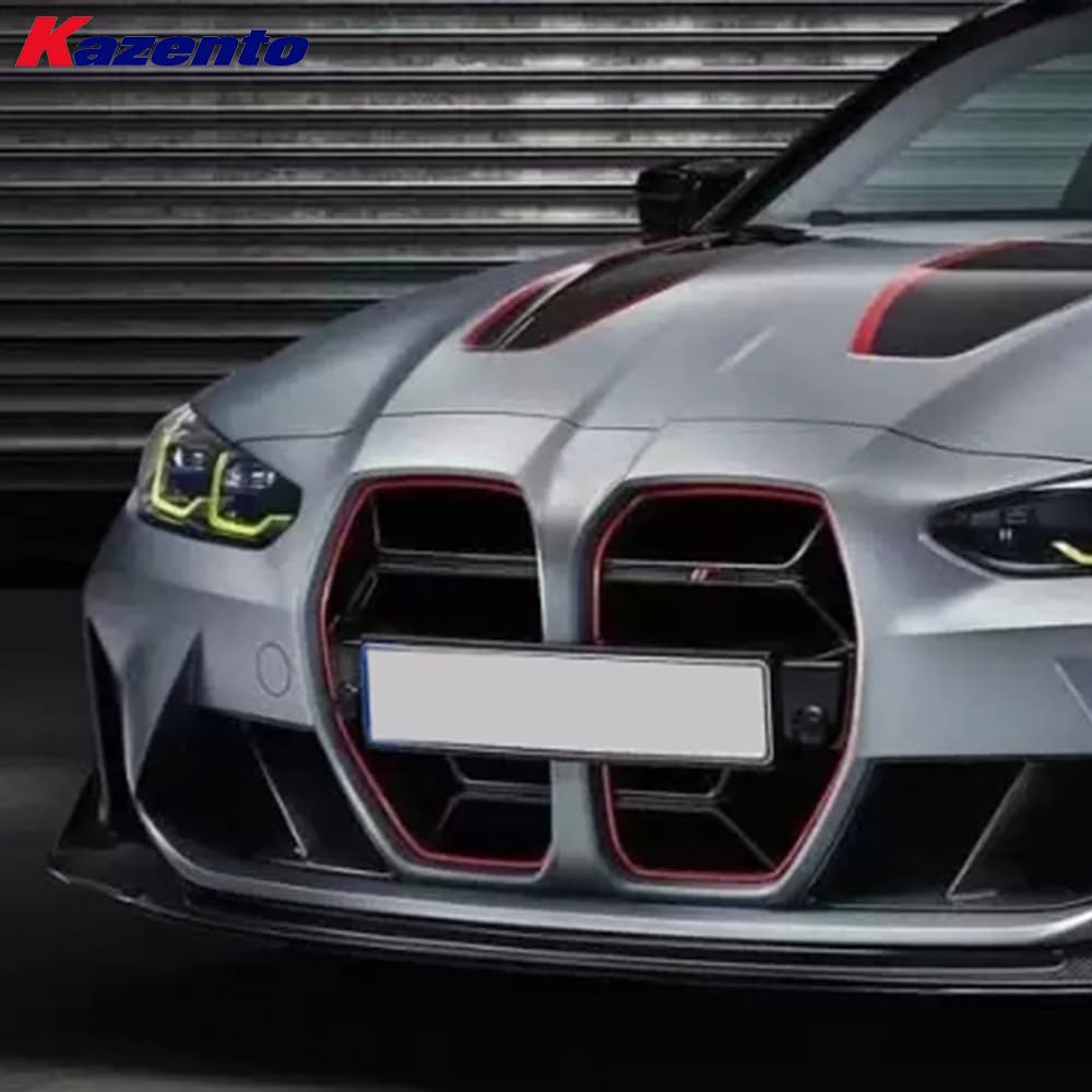 Kazento For BMW M3 G80 G81 M4 G82 G83 20-24 Carbon CL Style Front Bumper Lip Diffuser - Kazento Carbon Parts