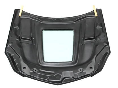 Mercedes W205 C63 AMG Front Vented Hood W/Transparent Window 2015-2022
