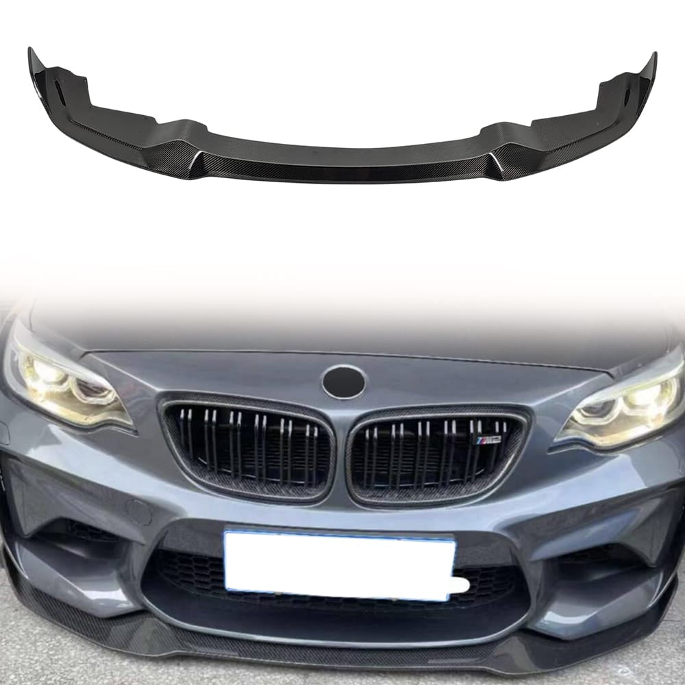 For BMW M2 F87 CS Style Front Bumper Lip 2019-2021