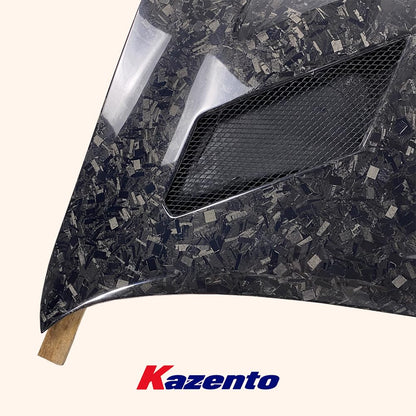 Kazento For Infiniti G37 (2 Door Only) Coupe Only KZ Style Front Hood Bonnet - Kazento Carbon Parts