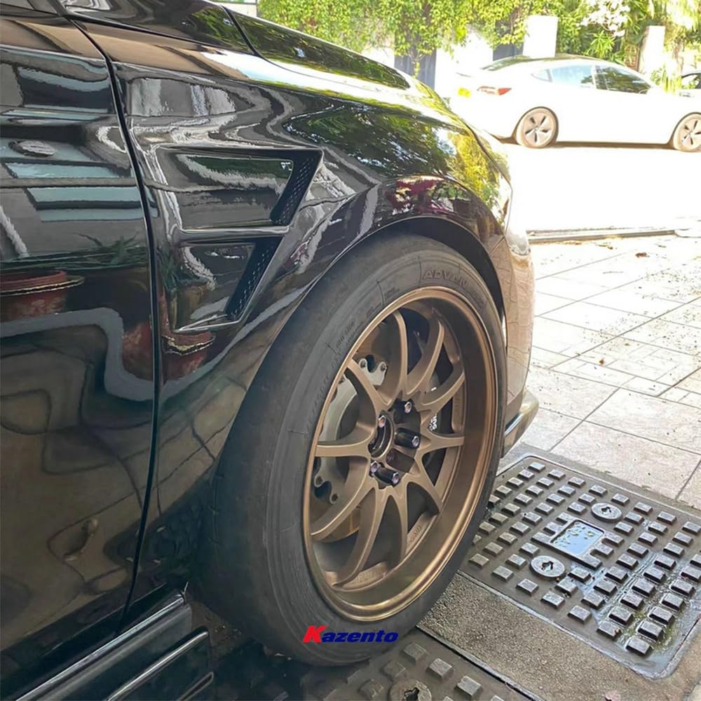 Kazento For Hyundai I30N Pd 18-21 Pre-Facelift Epa D Type Front Fender (Will Also Fit Elantra Gt Hatch Us Model) Fiber Glass - Kazento Carbon Parts