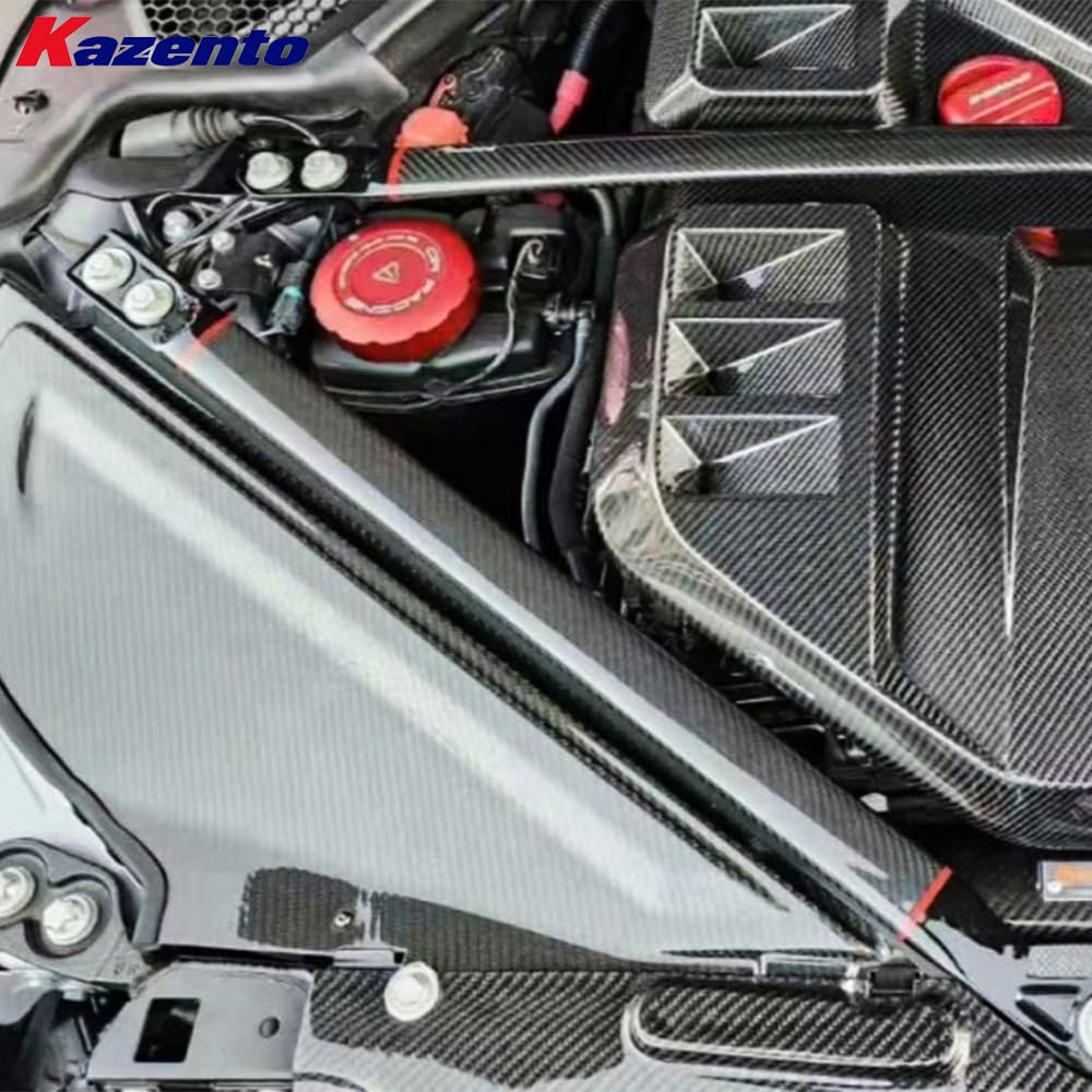 Kazento For BMW M3 G80 G81 M4 G82 G83 20-24 Dry Carbon OE Engine Mount Stabilizer Bar - Kazento Carbon Parts