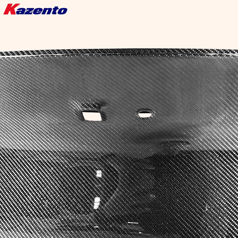 Kazento For Infiniti G37 4 Door Sedan 08-13 Carbon HT Style Rear Trunk With Camera Hole - Kazento Carbon Parts